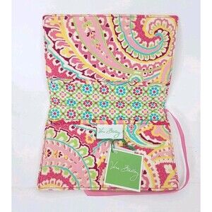 Vera Bradley Paper Back Book Cover Capri Melon Vintage Retired New With Tags